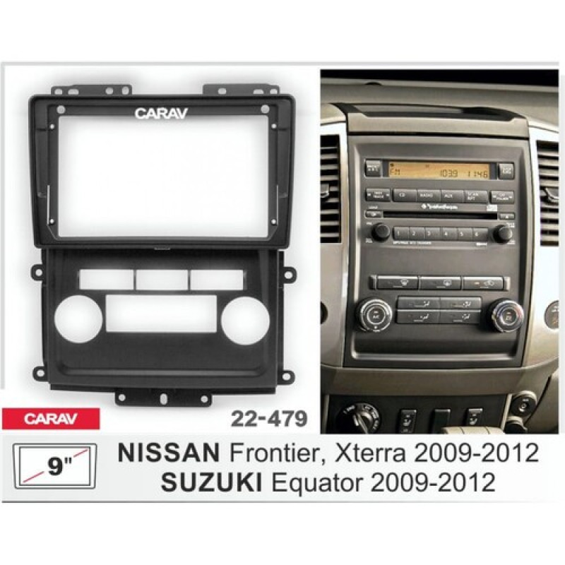 Штатная магнитола 22-479: 9-inch для SUZUKI EQUATOR 2009-2012 - N10Pro