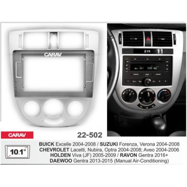 Штатная магнитола 22-502: 10.1-inch для HOLDEN VIVA 2005-2009 - A16