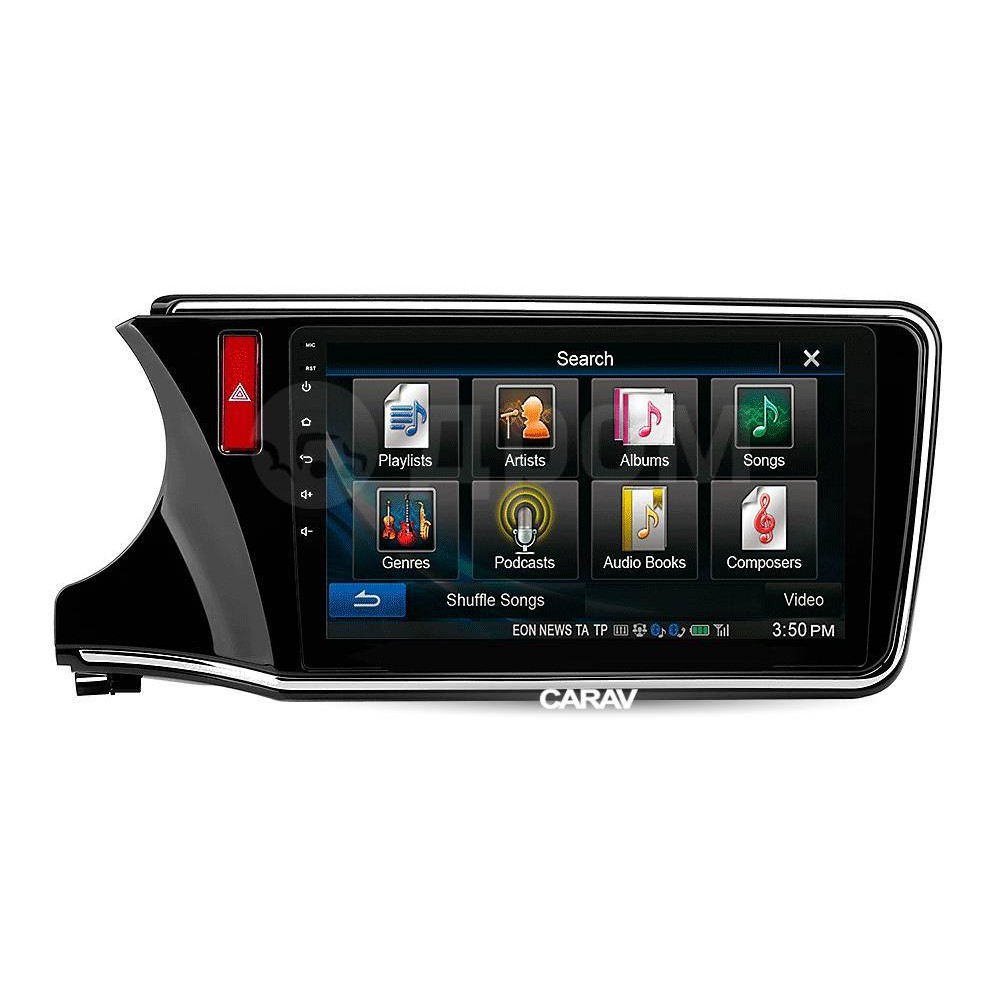 Штатная магнитола 22-511: 10.1-inch для HONDA CITY, BALLADE, GRACE 2014-2020, GREIZ 2015-2019 - A7