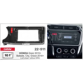 Штатная магнитола 22-511: 10.1-inch для HONDA CITY, BALLADE, GRACE 2014-2020, GREIZ 2015-2019 - A7