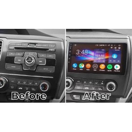 Штатная магнитола 22-512: 9-inch для HONDA CIVIC (SEDAN) 2013-2017 - A09D