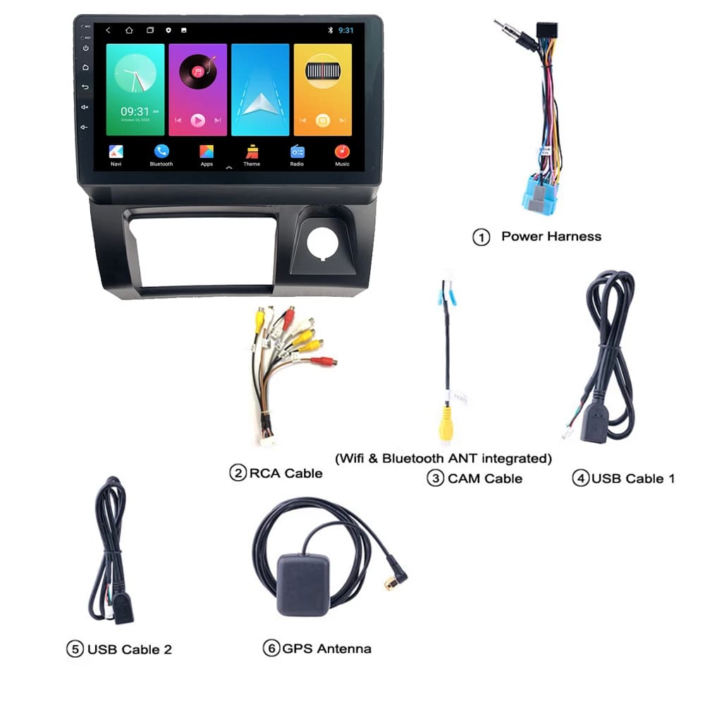 Штатная магнитола 22-543: 9-inch для SUZUKI BEIDOUXING 2004-2012 - A7