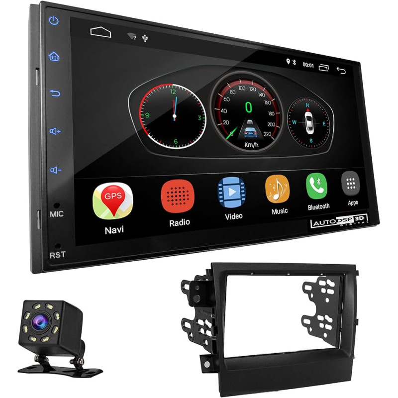 Штатная магнитола 22-576: 9-inch для SUZUKI BEIDOUXING X5 2012-2016 - A18