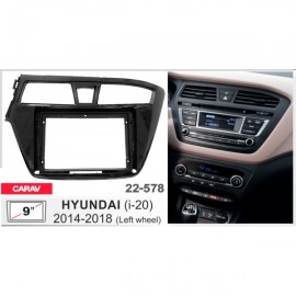 Штатная магнитола 22-578: 9-inch для HYUNDAI I20 2014-2018 - A10D