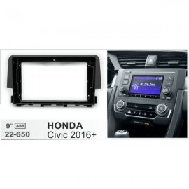 Штатная магнитола 22-650: 9-inch для HONDA CIVIC 2016-2018 - A10D