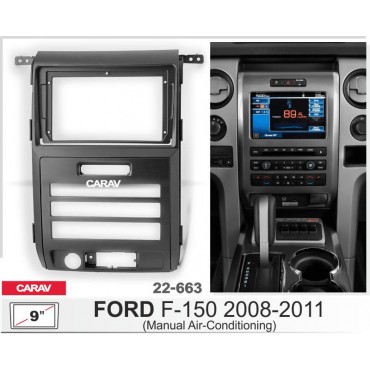 Штатная магнитола 22-663: 9-inch для FORD F-150 2008-2011 - A6