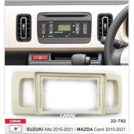 Штатная магнитола 22-792: 9-inch для SUZUKI ALTO 2015-2021 - A10D