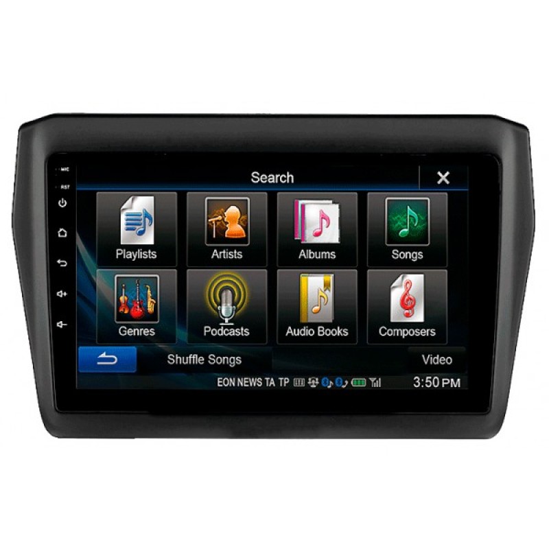 Штатная магнитола 22-795: 10.1-inch для SUZUKI SWIFT 2017-2024 - A7