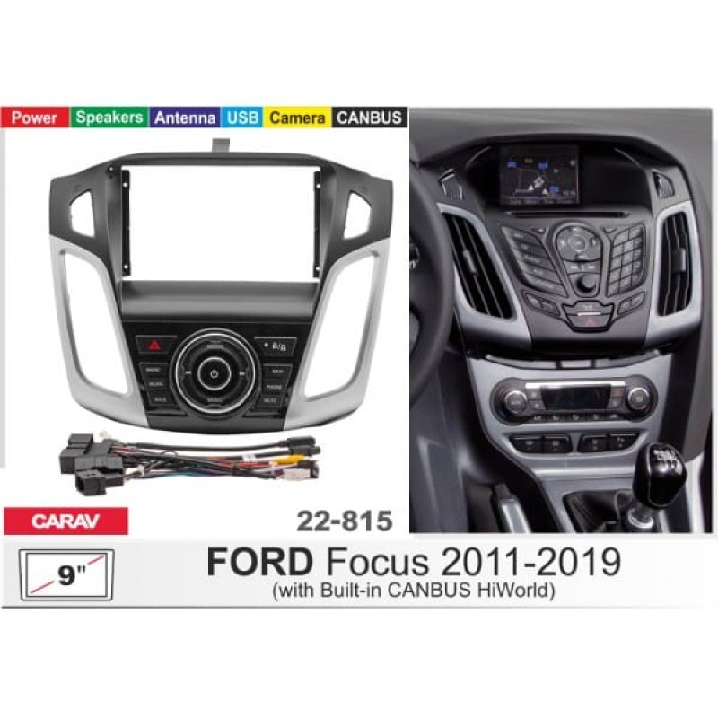 Штатная магнитола 22-815: 9-inch для FORD FOCUS 2011-2019 - A18