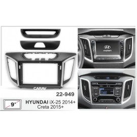 Штатная магнитола 22-949: 9-inch для HYUNDAI CRETA 2015-2021, IX-25 2014-2019 - A7