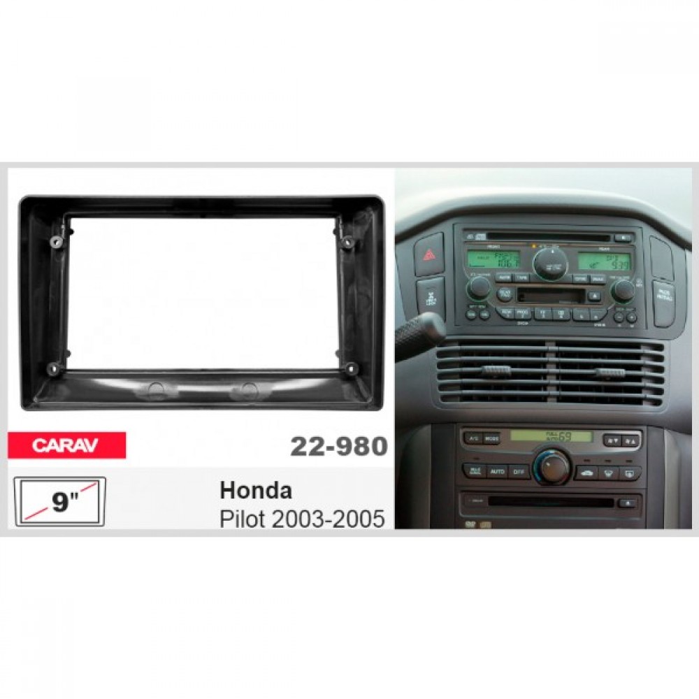 Штатная магнитола 22-980: 9-inch для HONDA PILOT 2003-2005 - A09D