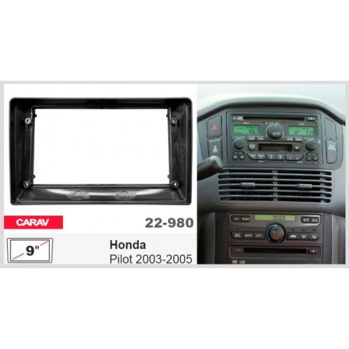Штатная магнитола 22-980: 9-inch для HONDA PILOT 2003-2005 - Q8