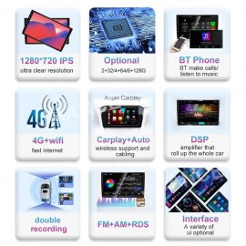 Штатная магнитола A18 6/128