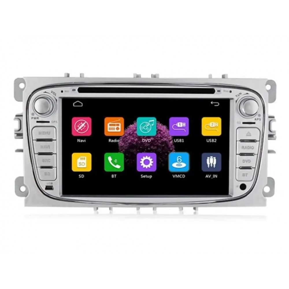 Штатные Магнитолы Ford Focus S-MAX Mondeo Galaxy C-MAX ANDROID 12 7inch 4/32GB