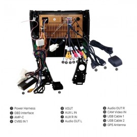 Штатная магнитола LX-ES: 9-inch для LEXUS ES 2006-2012 - A10D