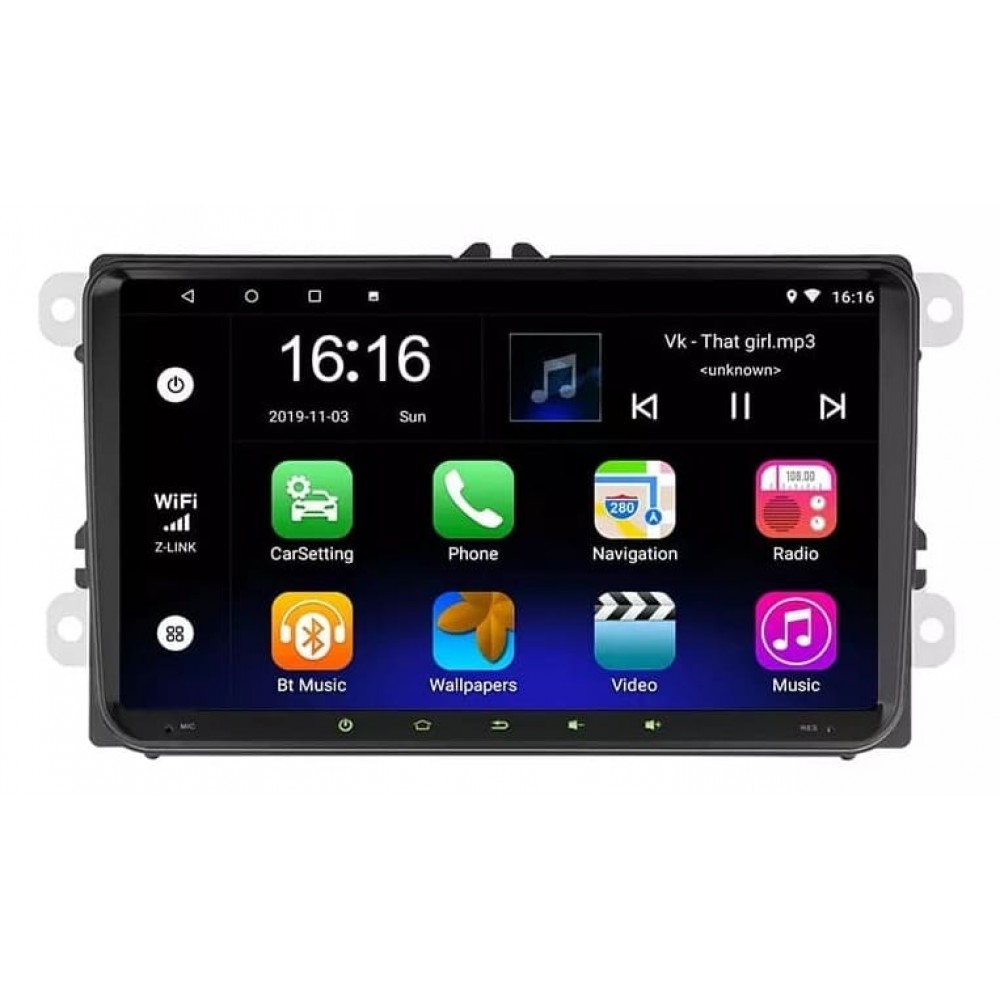 Штатная магнитола 9-inch для VOLKSWAGEN UNIVERSAL 9003 - A7