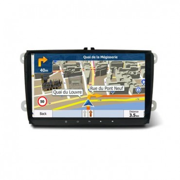 VW Skoda Seat Car PC Screen Double Din Car Stereo Navigation System