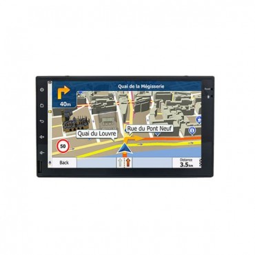 Universal Double Din Car Multimedia System Deckless