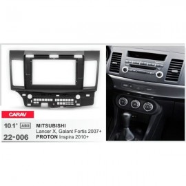 MITSUBISHI LANCER X 2007-2017, Galant Fortis 2007-2015 Carav 22-006 10.1-INCH