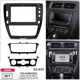 VOLKSWAGEN JETTA, SAGITAR CARAV 22-043 10.1-INCH