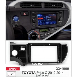 TOYOTA PRIUS C 2012-14 CARAV 22-1009 9-INCH