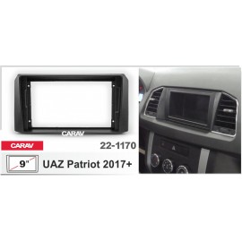 UAZ PATRIOT, PROFI 2017+ CARAV 22-1170 9-INCH