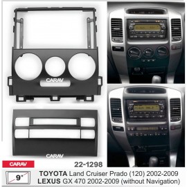 TOYOTA LAND CRUISER PRADO (120) 2002-2009 / LEXUS GX 470 CARAV 22-1298 9-INCH