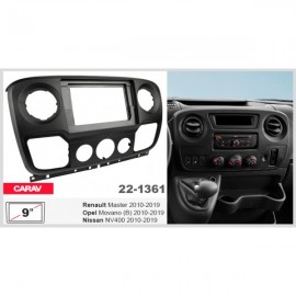 NISSAN NV400 2010-2021 / RENAULT MASTER / OPEL MOVANO CARAV 22-1361 10.1-INCH