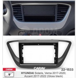 HYUNDAI ACCENT, SOLARIS, VERNA CARAV 22-1533 9-INCH