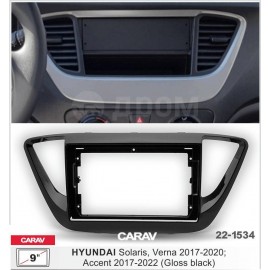 HYUNDAI ACCENT, SOLARIS, VERNA CARAV 22-1534 9-INCH