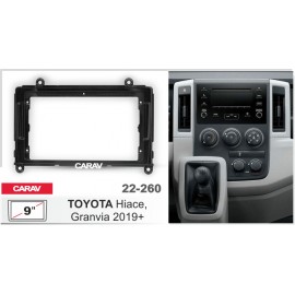 TOYOTA HIACE, GRANVIA 2019+ CARAV 22-260 9-INCH