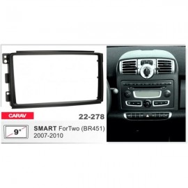SMART FORTWO 2007-2010 Carav 22-278 9-INCH