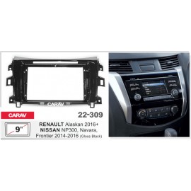 NISSAN NP300, NAVARA, FRONTIER 2014-2016 / RENAULT ALASKAN CARAV 22-309 9-INCH