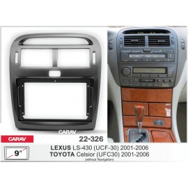 TOYOTA CELSIOR (UFC30) 2001-2006 / LEXUS LS-430 (UCF30) CARAV 22-326 9-INCH