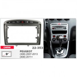 PEUGEOT 308, 408 CARAV 22-353 9-INCH