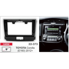 TOYOTA Corolla (E160) 2012+ (Hazard button on the bottom) Carav 22-373 9-inch