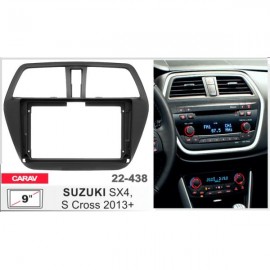 SUZUKI SX4, S Cross 2013-2021 Carav 22-438 9-inch