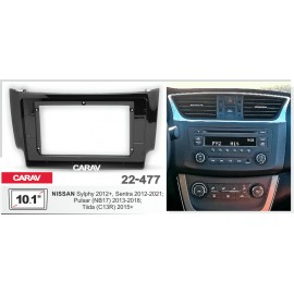 NISSAN SYLPHY, SENTRA, PULSAR, TIIDA CARAV 22-477 10.1-INCH