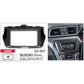 SUZUKI ALIVIO, CIAZ 2014-2017 CARAV 22-567 9-INCH 