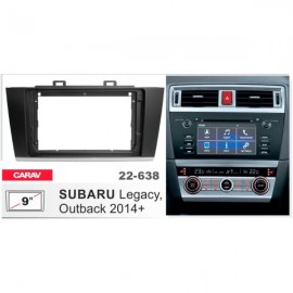 SUBARU LEGACY, OUTBACK 2014-2020 Carav 22-638 9-INCH