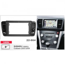 SUBARU LEGACY, OUTBACK 2003-2009 Carav 22-664 9-INCH