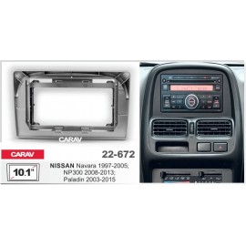 NISSAN NAVARA, NP300, PALADIN CARAV 22-672 10.1-INCH