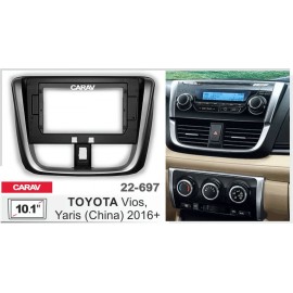 TOYOTA VIOS, YARIS 2016+ CARAV 22-697 10.1-INCH