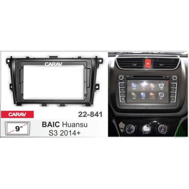 BAIC HUANSU S3 2014+ CARAV 22-841 9-INCH