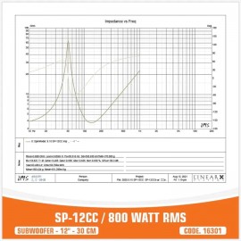 SP-12CC - 800W RMS