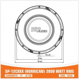SP-12CXXX - 2800W RMS