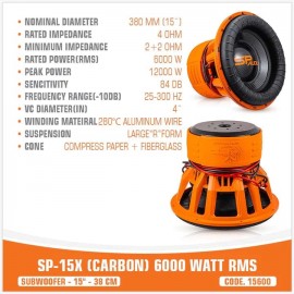 SP-15X - 6000W RSM