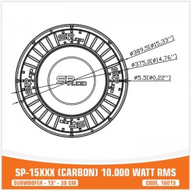SP-15XXX - 10.000W RMS