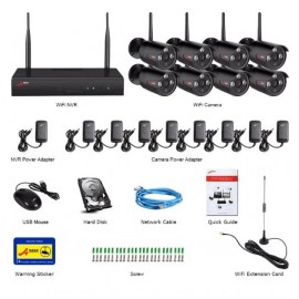 Kомплект видеонаблюдения  на 8 камер 5MP Anran 2TB