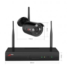 Kомплект видеонаблюдения  на 8 камер 5MP Anran 2TB